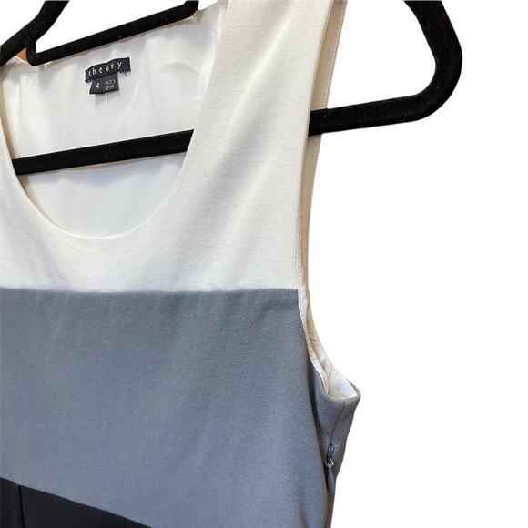 - Theory Color Block Sheath Dress - Picture 2 of 3